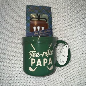 Eccolo Green 'Tee-rific Papa' Golf Mug Gift Set